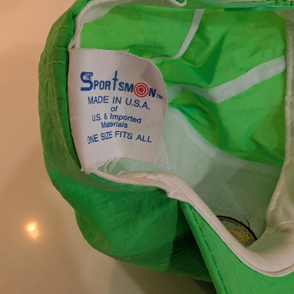 Neon Green Ritz Crackers Sportsman Snapback - Picture 2 of 3